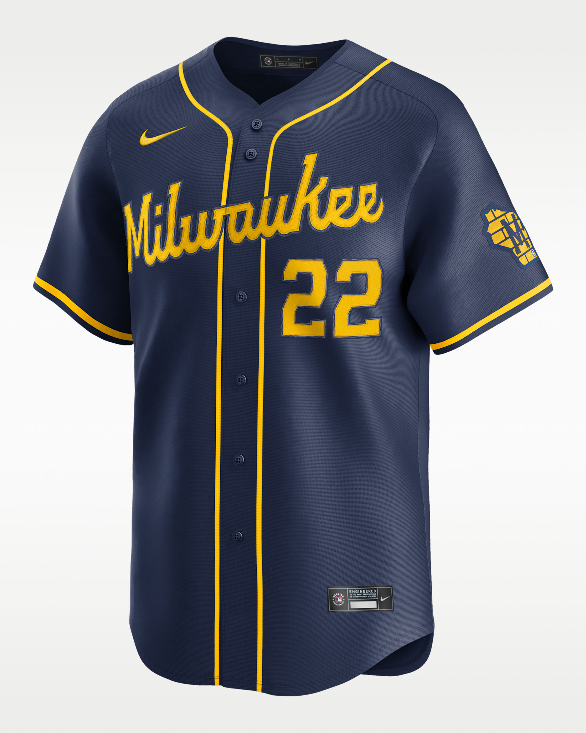 Christian Yelich Milwaukee Brewers Men's Nike Dri-FIT ADV MLB